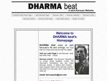 Tablet Screenshot of dharmabeat.com